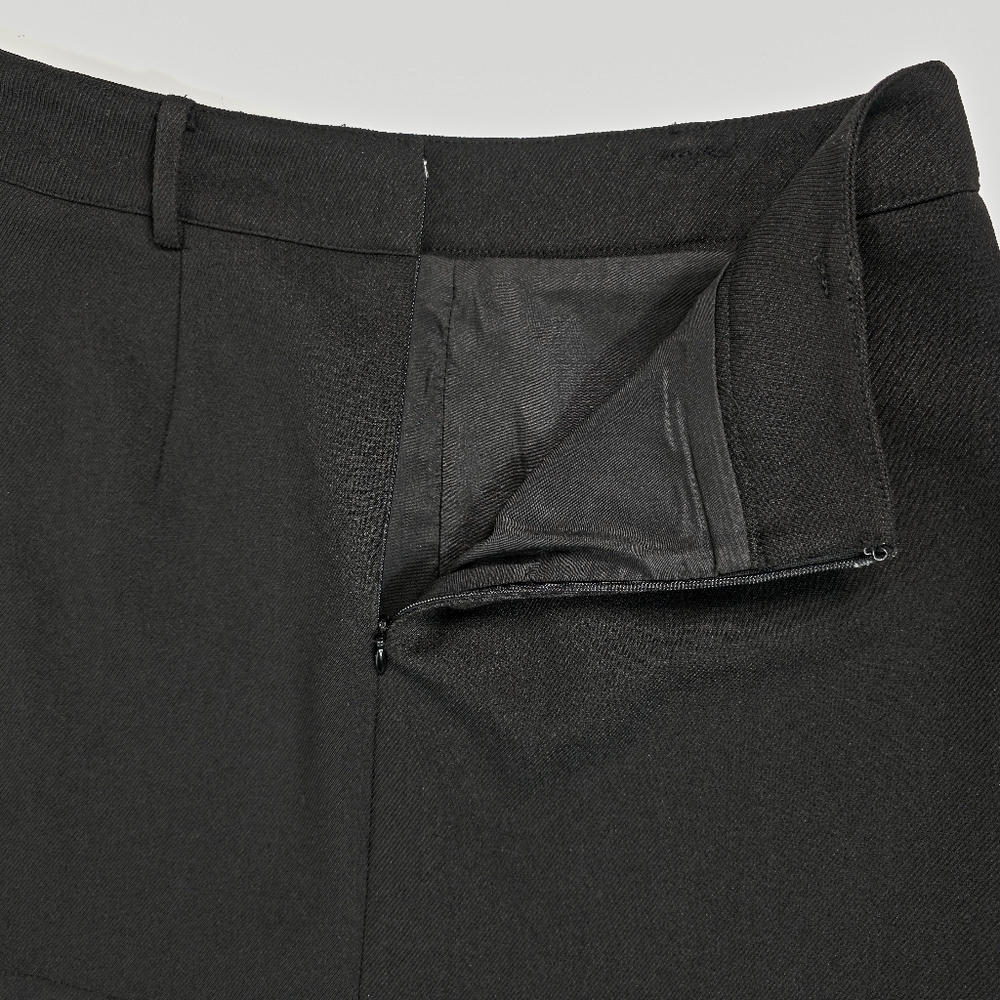 Commense Essential Black Mini Skort Skirt XS Womens Lined Shorts - Picture 6 of 8